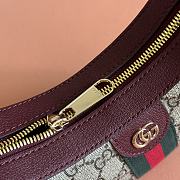 Bagsaaa Gucci Ophidia small shoulder bag 838463 beige & red - 20cm - 2