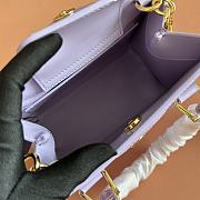 Bagsaaa Gucci Diana small tote bag 832936 purple - 20cm - 4