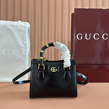 Bagsaaa Gucci Diana small tote bag 832936 black - 20cm