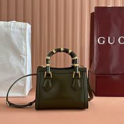 Bagsaaa Gucci Diana small tote bag 832936 dark green - 20cm - 2