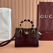 Bagsaaa Gucci Diana small tote bag 832936 red - 20cm - 1