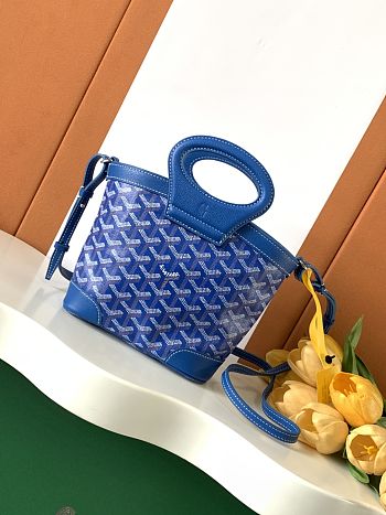 Bagsaaa Goyard Beluga Mini Bag blue - 23cm