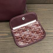 Bagsaaa Goyard Anjou Mini Bag Dark Red - 20cm - 2