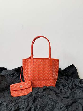 Bagsaaa Goyard Anjou Mini Bag Orange - 20cm