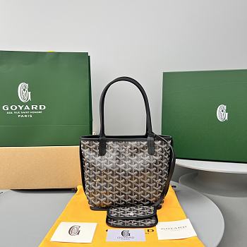 Bagsaaa Goyard Anjou Mini Bag Black - 20cm