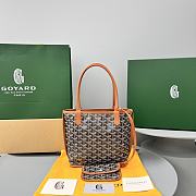 Bagsaaa Goyard Anjou Mini Bag Black & Brown - 20cm - 1