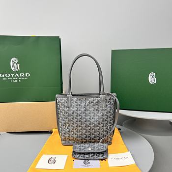 Bagsaaa Goyard Anjou Mini Bag Gray - 20cm