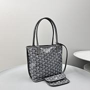 Bagsaaa Goyard Anjou Mini Bag Gray - 20cm - 4