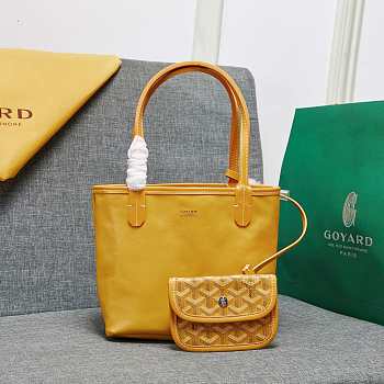 Bagsaaa Goyard Anjou Mini Bag Yellow - 20cm