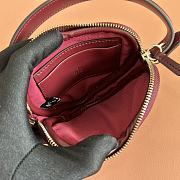 Bagsaaa Gucci GG Marmont mini bag 837753 red - 13.5cm - 2