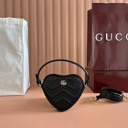 Bagsaaa Gucci GG Marmont mini bag 837753 black - 13.5cm - 1