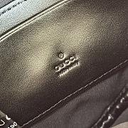 Bagsaaa Gucci GG Marmont mini bag 837753 black - 13.5cm - 3