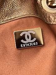 Bagsaaa CHANEL 25 Small Handbag AS5293 dark gold - 30cm - 4