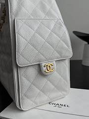 Bagsaaa CHANEL 25 Medium Handbag AS5311 White - 40cm - 3