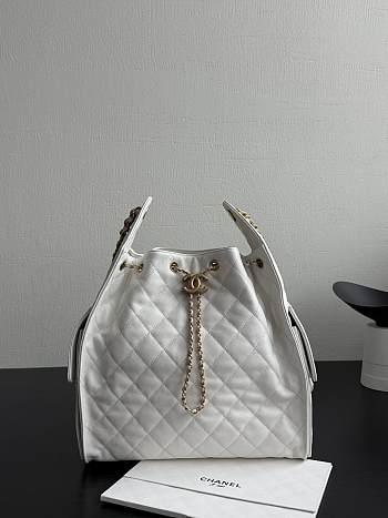Bagsaaa CHANEL 25 Medium Handbag AS5311 White - 40cm