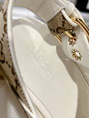 Bagsaaa Gucci Crossover-Strap GG-Supreme Canvas Platform Sandals - 3