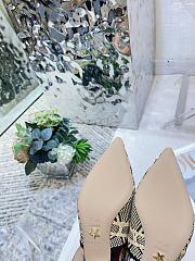 Bagsaaa Dior J'Adior Slingback Pump Natural and Black Cannage Raffia - 4