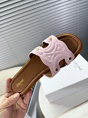 Bagsaaa Celine Marina Mule In Calfskin Pink - 4