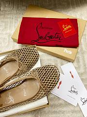 Bagsaaa Christian Louboutin Sweetie Jane ballerinas beige - 3