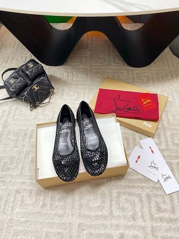 Bagsaaa Christian Louboutin Sweetie Jane ballerinas black
