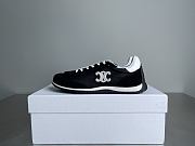 Bagsaaa Celine Racer - Low Top Sneaker In Nylon Suede And Calfskin black - 1