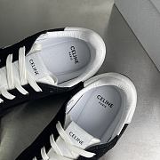 Bagsaaa Celine Racer - Low Top Sneaker In Nylon Suede And Calfskin black - 2