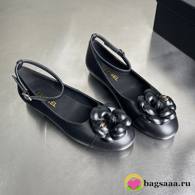 Bagsaaa Chanel Ballet flats G46520 Black Calfskin - 1