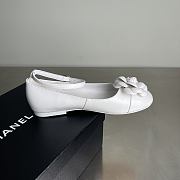 Bagsaaa Chanel Ballet flats G46520 White Calfskin - 4