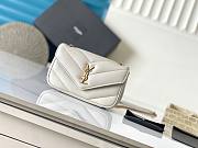 Bagsaaa YSL Loulou Mini In Lambskin 821749 white - 20 X 12 X 5 CM - 1