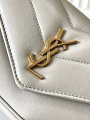 Bagsaaa YSL Loulou Mini In Lambskin 821749 white - 20 X 12 X 5 CM - 2