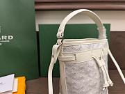 Bagsaaa Goyard Petit Flot Mini bucket bag white - 17.5cm - 4