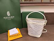 Bagsaaa Goyard Petit Flot Mini bucket bag white - 17.5cm - 3