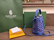 Bagsaaa Goyard Petit Flot Mini bucket bag Blue - 17.5cm - 3