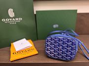 Bagsaaa Goyard Petit Flot Mini bucket bag Blue - 17.5cm - 2