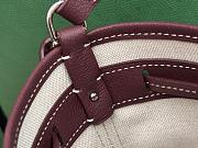Bagsaaa Goyard Petit Flot Mini bucket bag Burgundy - 17.5cm - 4