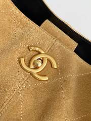 Bagsaaa Chanel Small Tote AS5634 Beige & Black - 36cm - 3
