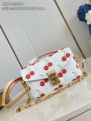 Bagsaaa M14231 LV x TM Pochette Métis East West Bag Monogram cherry - 21.5cm - 1