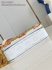 Bagsaaa M14231 LV x TM Pochette Métis East West Bag Monogram cherry - 21.5cm - 3