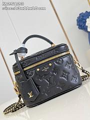 Bagsaaa LV M25123 Vanity PM Bag Black - 19cm - 1