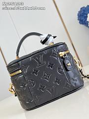 Bagsaaa LV M25123 Vanity PM Bag Black - 19cm - 4