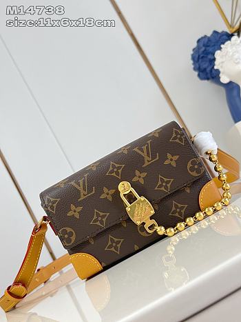 Bagsaaa LV M14738 Steamer Wearable Wallet - 18cm