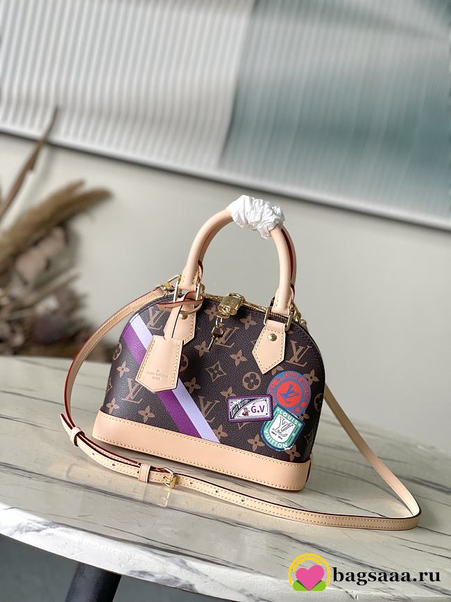Bagsaaaa LV P01917 Alma BB Mon Monogram - 24cm - 1