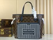 Bagsaaa LV M14994 Neverfull Inside Out MM Bag Navy Blue - 31cm - 1