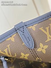 Bagsaaa LV M14994 Neverfull Inside Out MM Bag Navy Blue - 31cm - 4