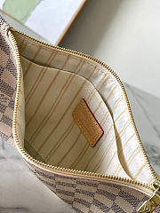 Bagsaaa LV N40602 Neverfull GM Tote Bag Damier Azur & Beige - 39cm - 4