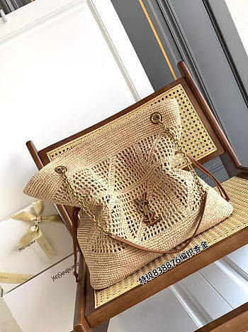 Bagsaaa YSL Jamie Shopping in raffia 838876 - 35cm