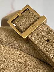 Bagsaaa YSL LE 5 À 7 supple baby in suede 809461 beige - 16cm - 2