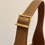 Bagsaaa YSL LE 5 À 7 supple small in raffia and leather - 22cm - 4