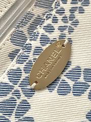 Bagsaaa Chanel Large Hobo Bag AS5431 White & Blue - 29cm - 3
