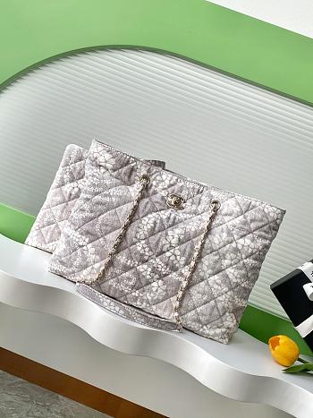 Bagsaaa Chanel Shopping Bag AS5429 Gray - 37cm